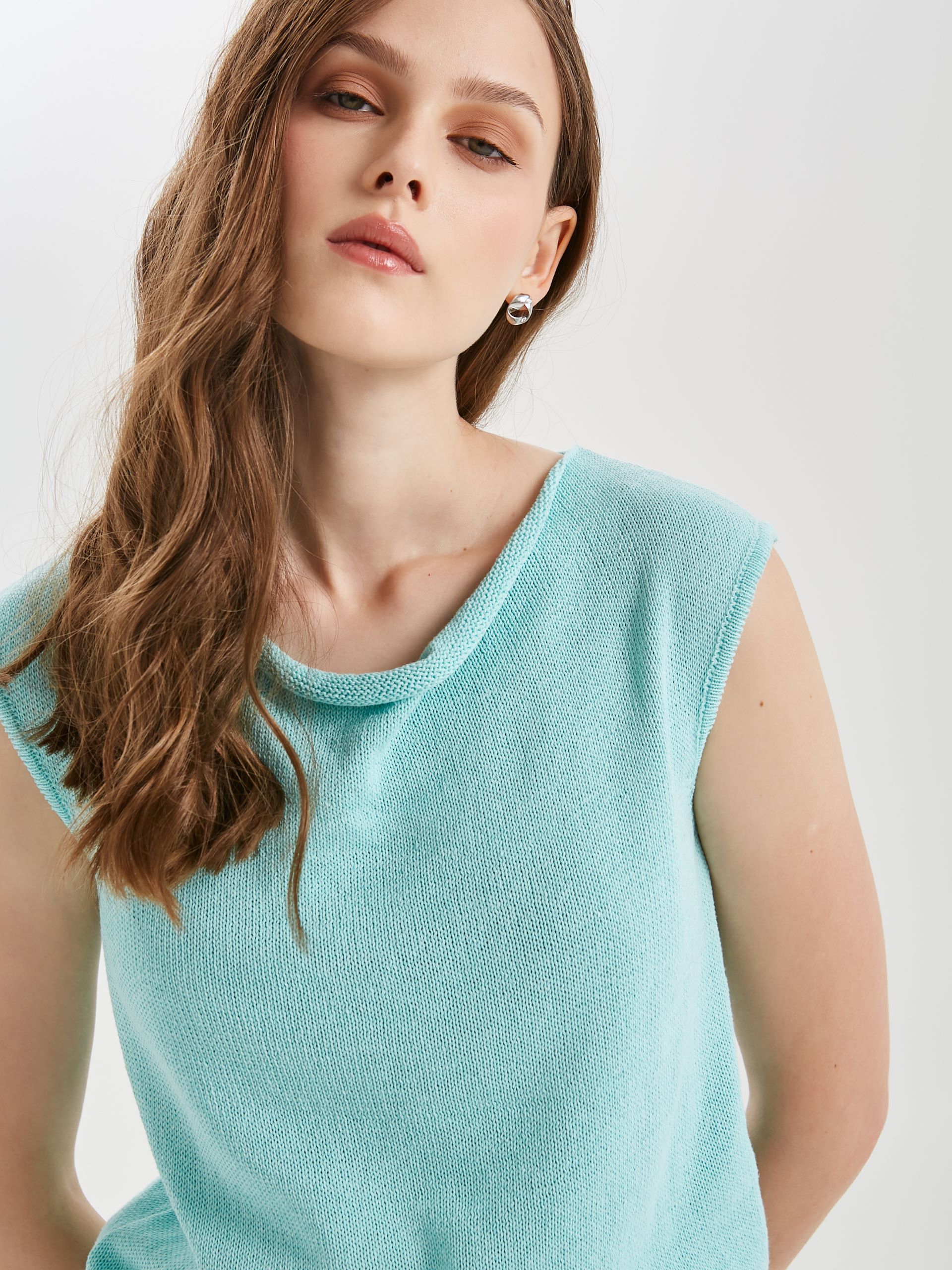 Блузка вязаная без рукавов Priz(фото3)