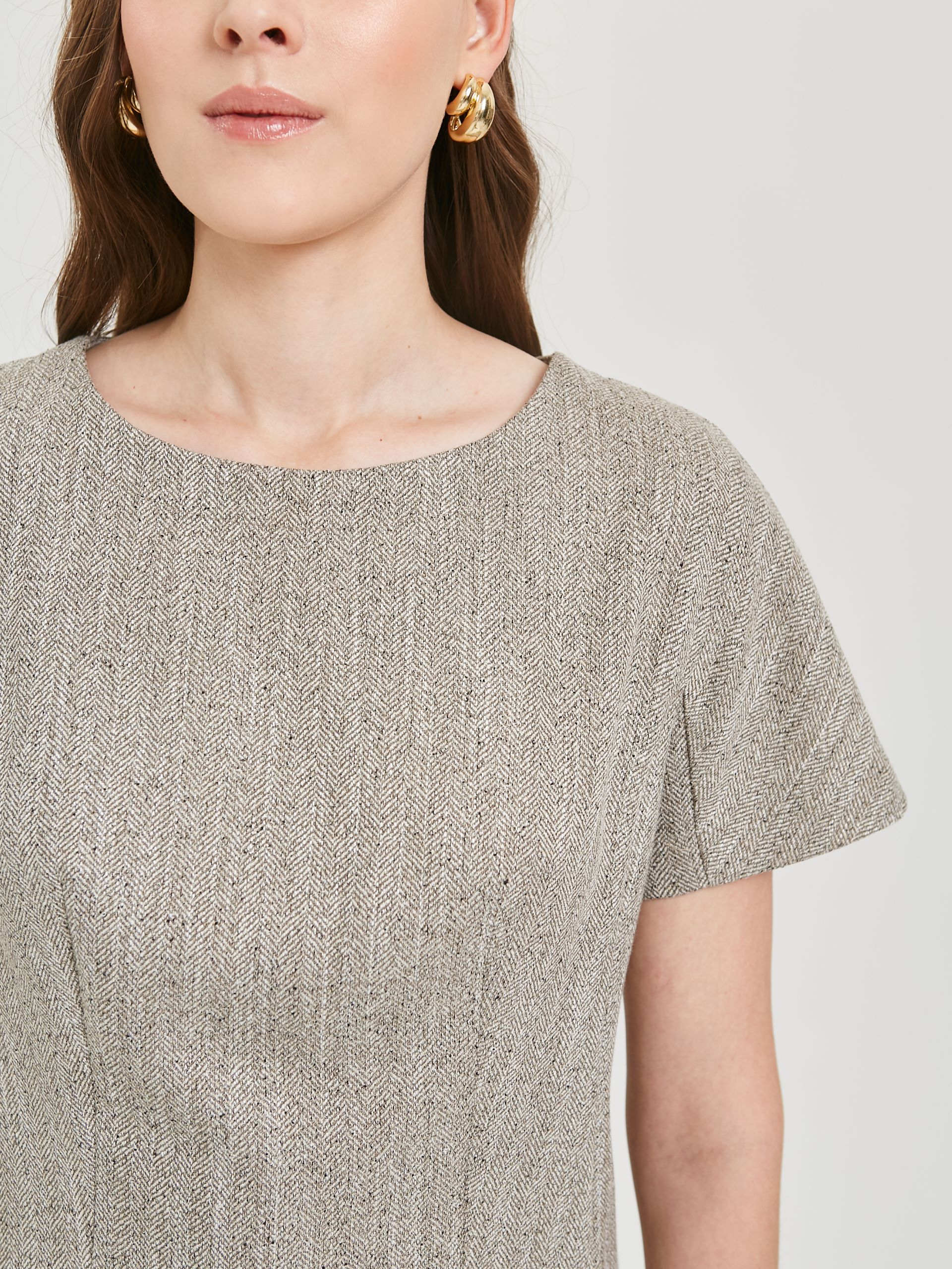 Блузка с цельнокроеным рукавом Priz(фото4)