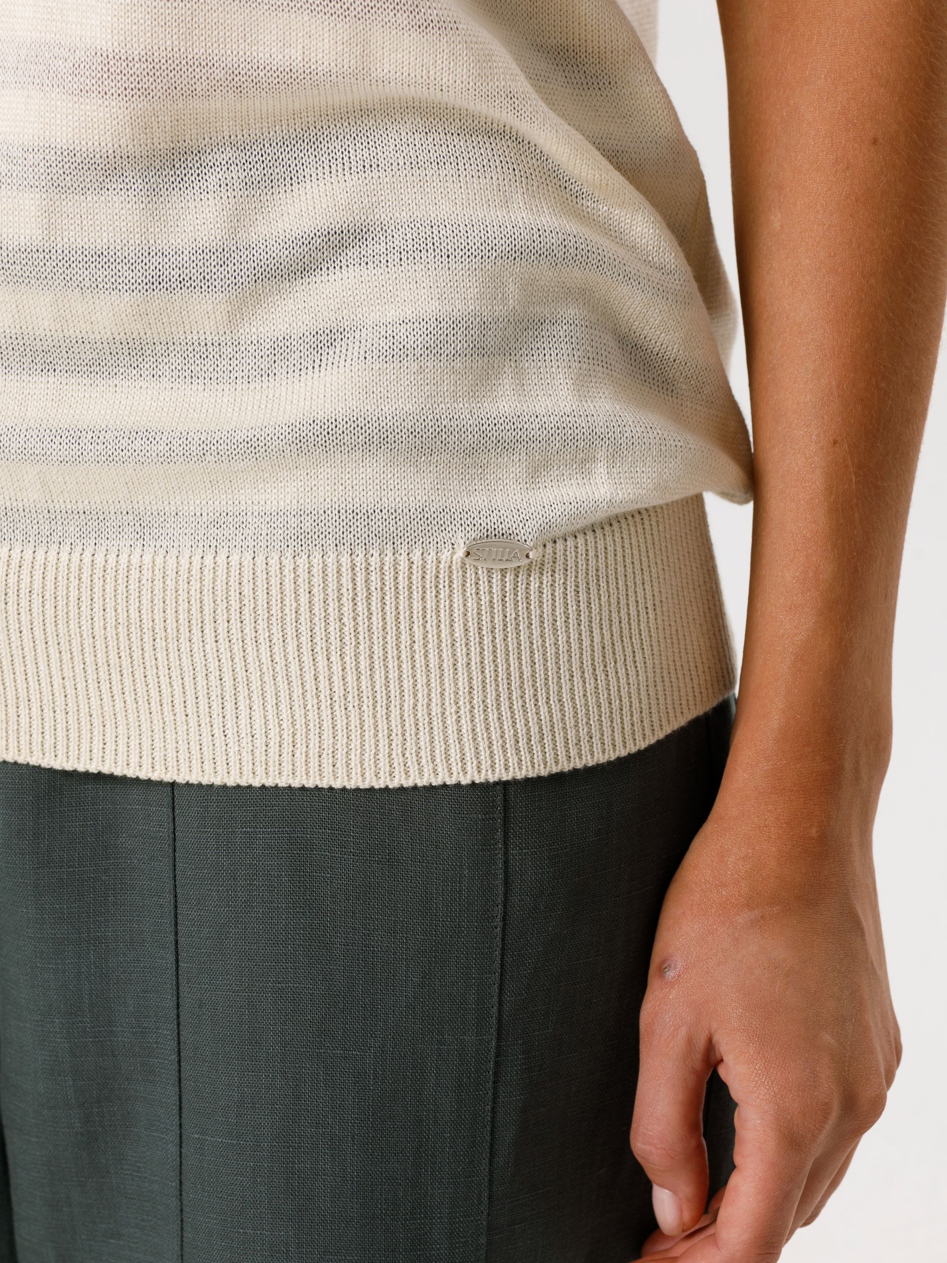 Блуза вязаная с короткими рукавами Priz(фото5)