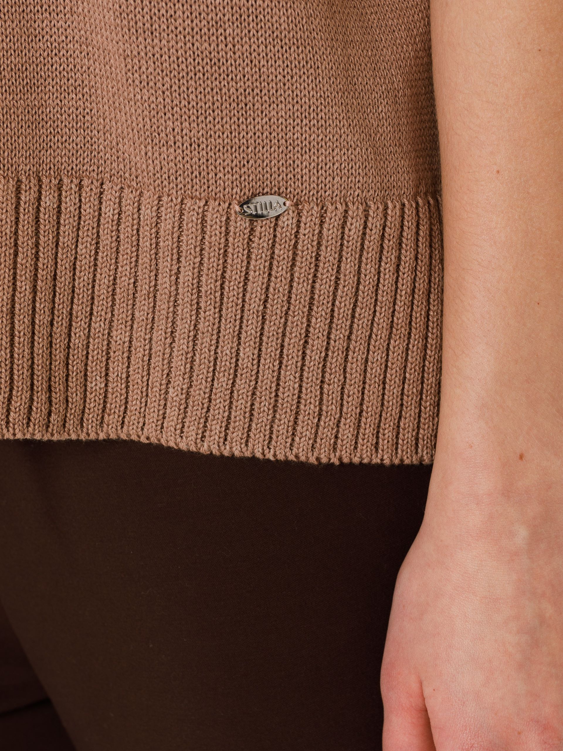 Джемпер вязаный с короткими рукавами Priz(фото5)