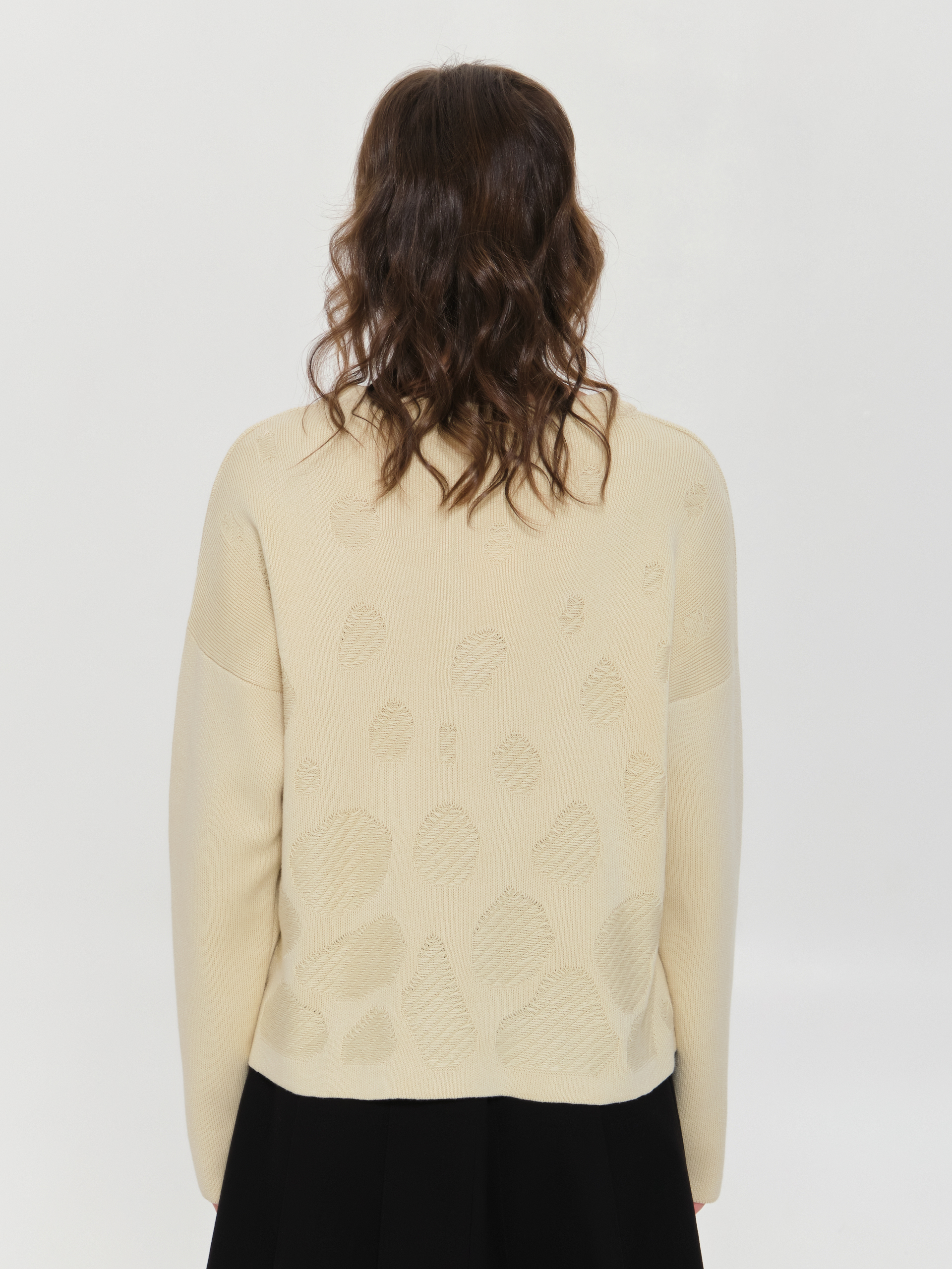 Джемпер вязаный с длинными рукавами Priz(фото7)