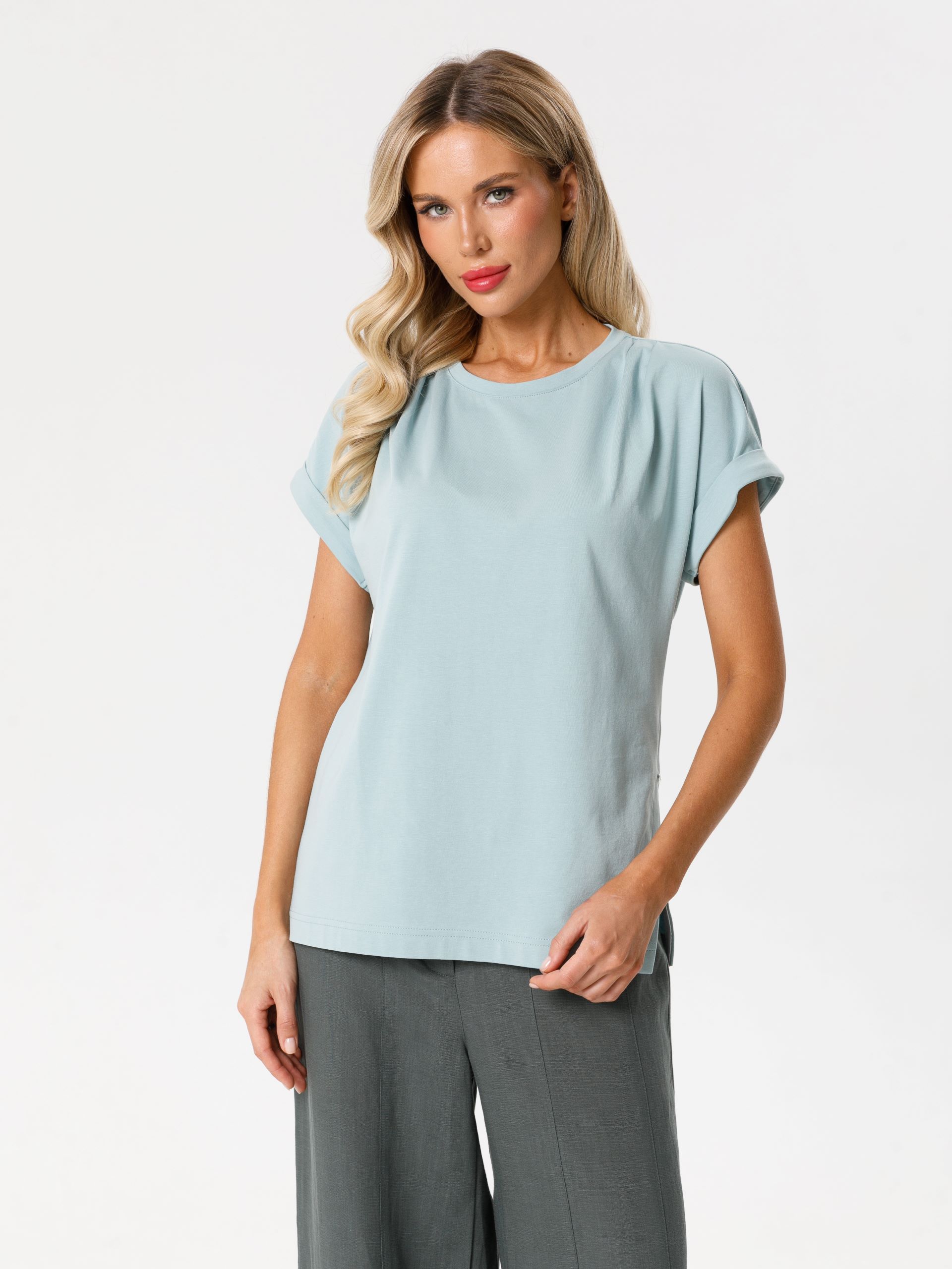 Футболка женская из трикотажа  Priz(фото4)