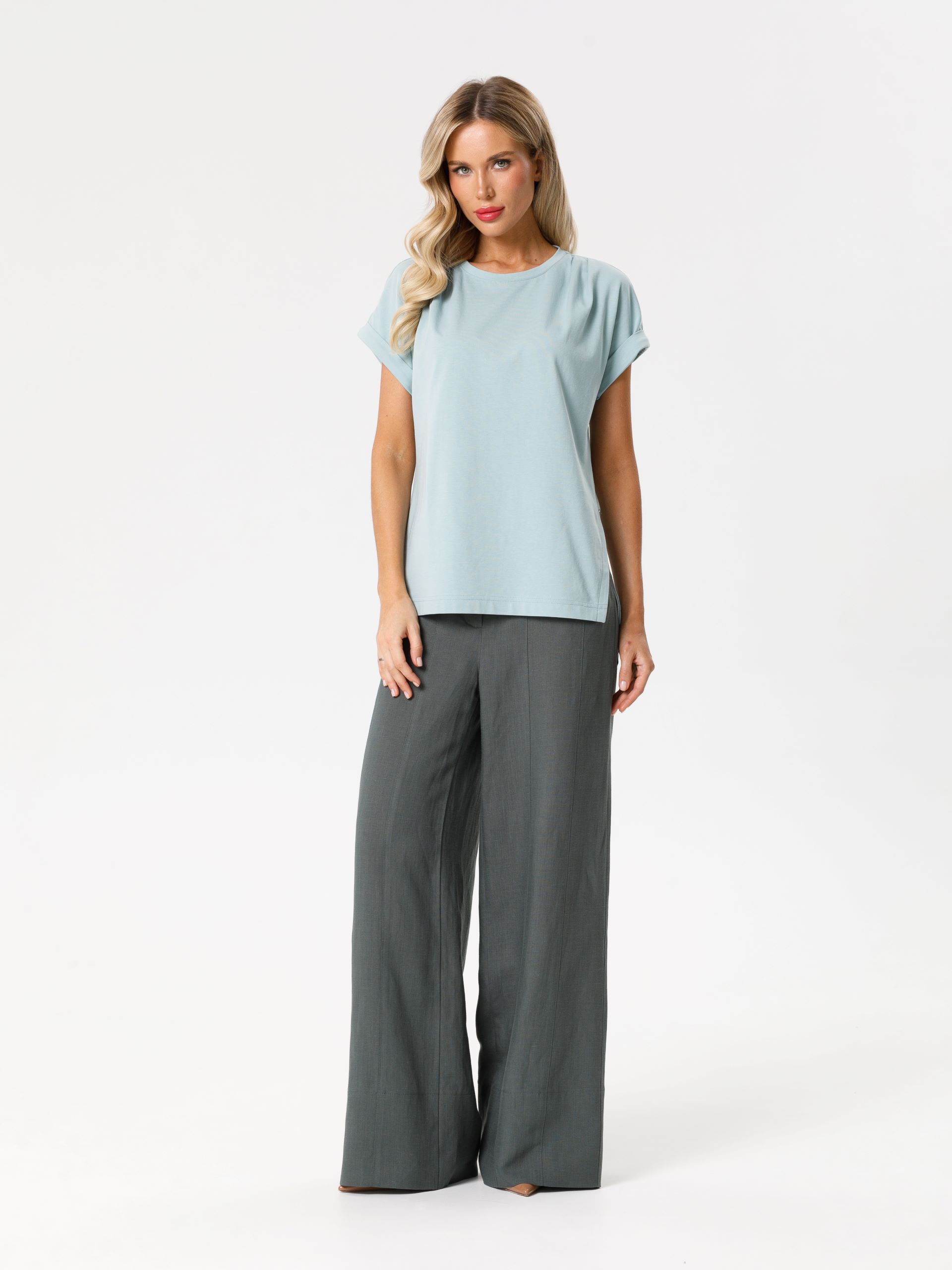 Футболка женская из трикотажа  Priz(фото2)