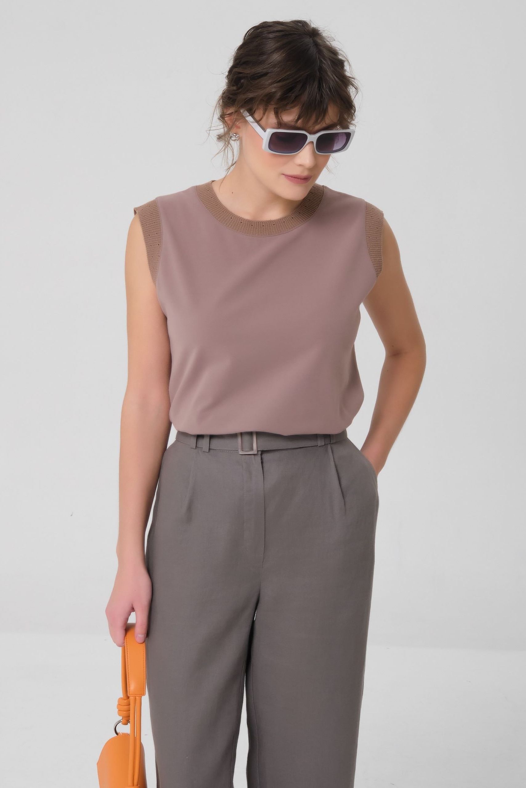 Футболка трикотажная без рукавов Priz