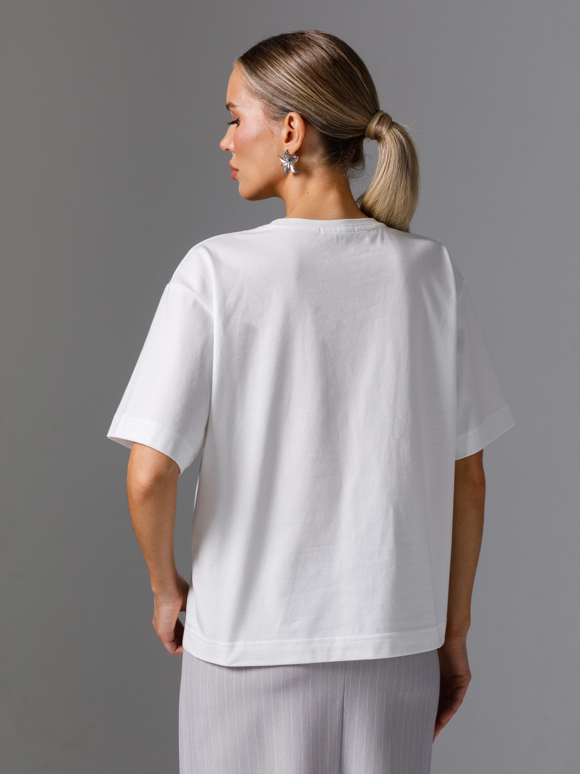 Футболка белая с принтом Priz(фото5)