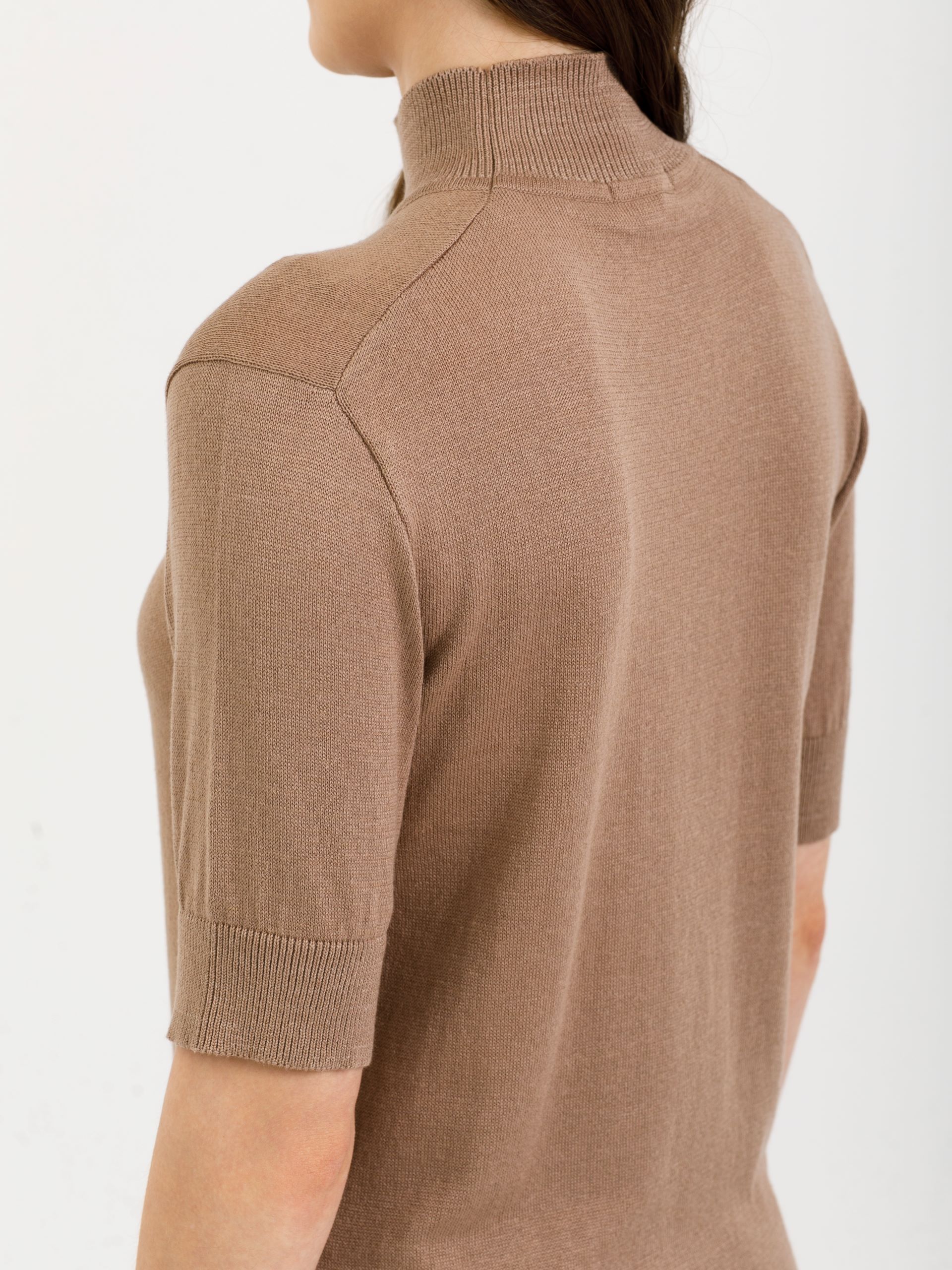 Водолазка вязаная с коротким рукавом Priz(фото6)