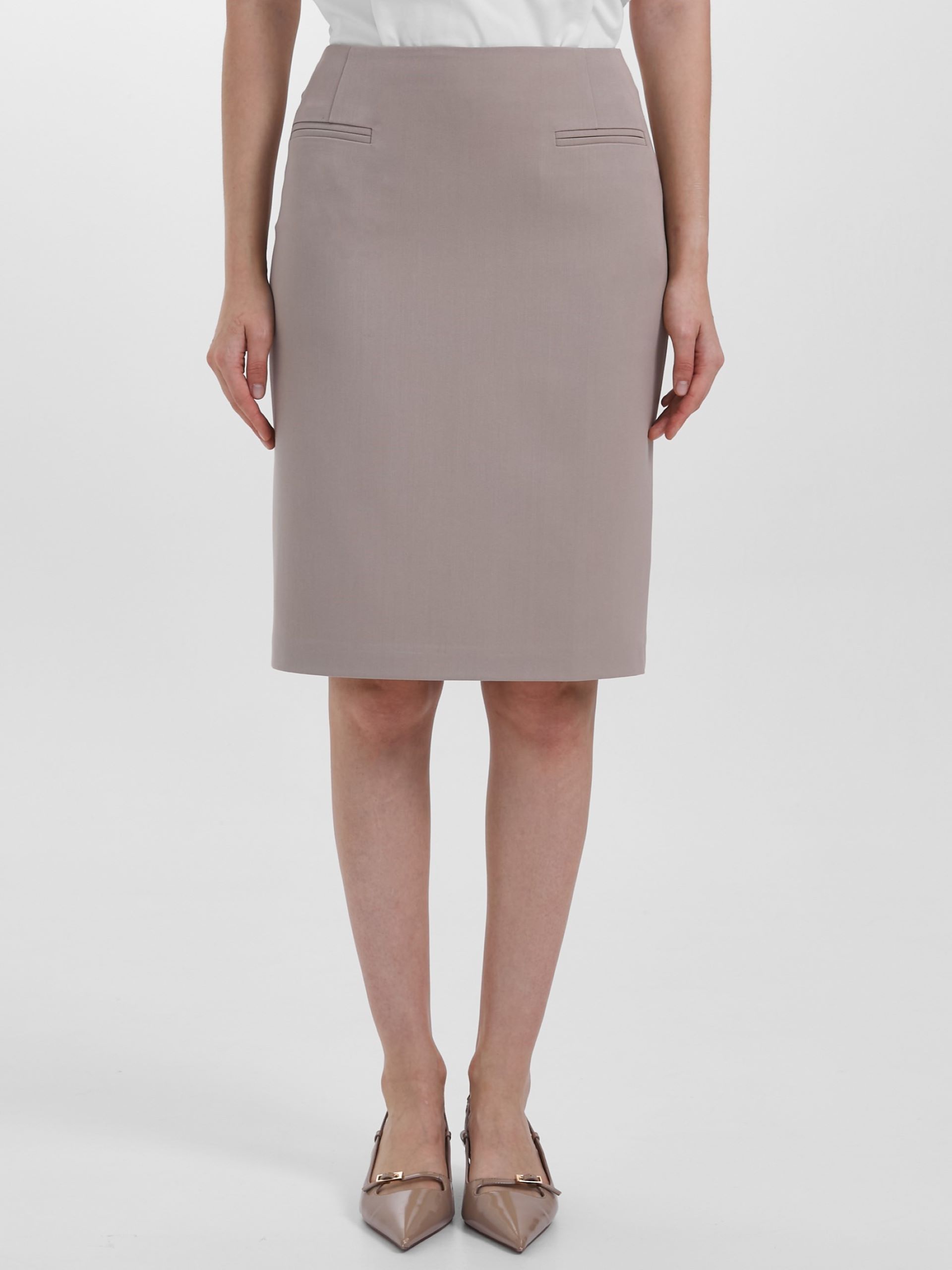 Юбка-карандаш бежевая Priz(фото3)