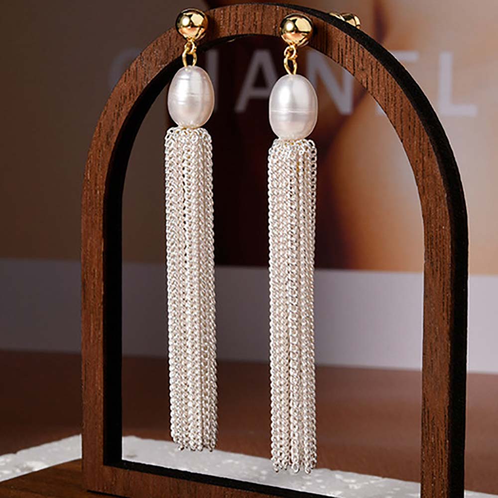 Серьги на гвоздиках с жемчугом Rada(фото2)