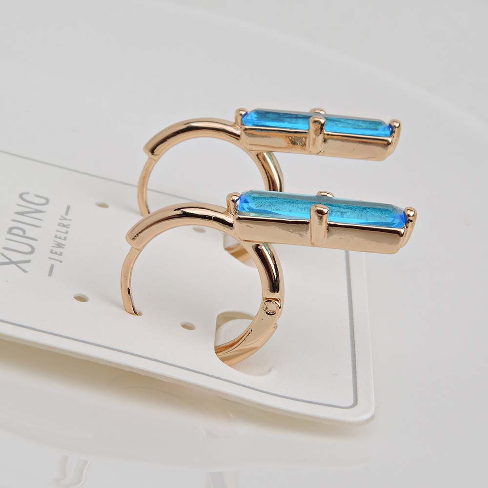 Серьги с замком кольцо Rada(фото2)