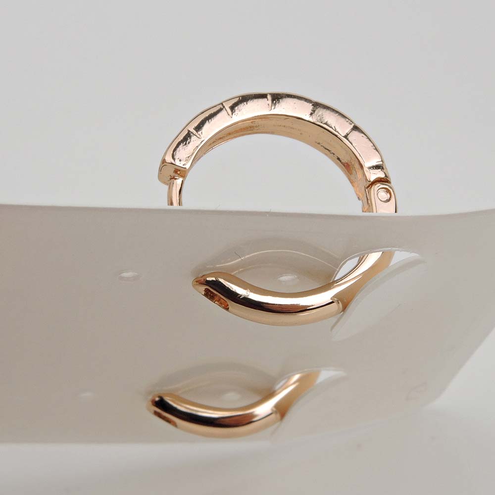 Серьги с замком кольцо Rada(фото3)