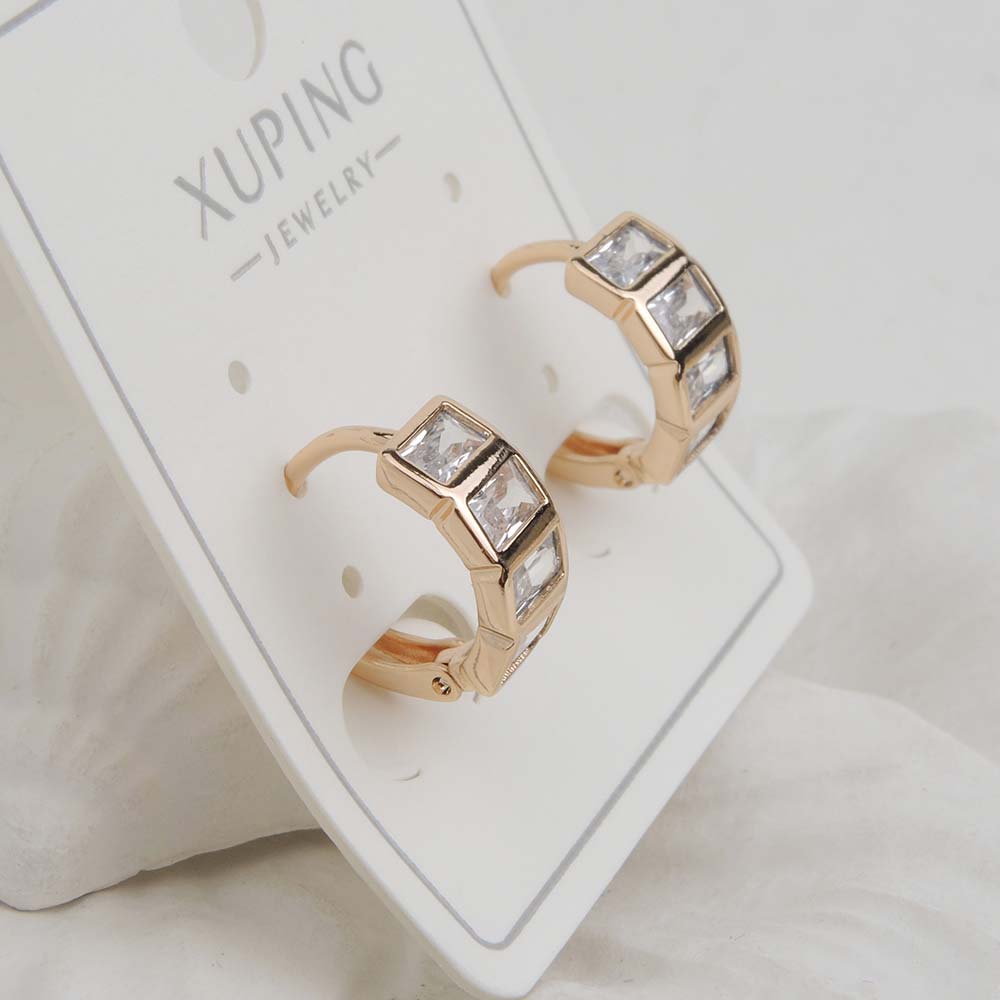 Серьги с замком кольцо Rada(фото2)