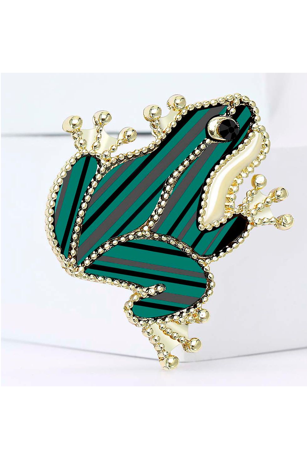 Брошь в виде лягушки Rada