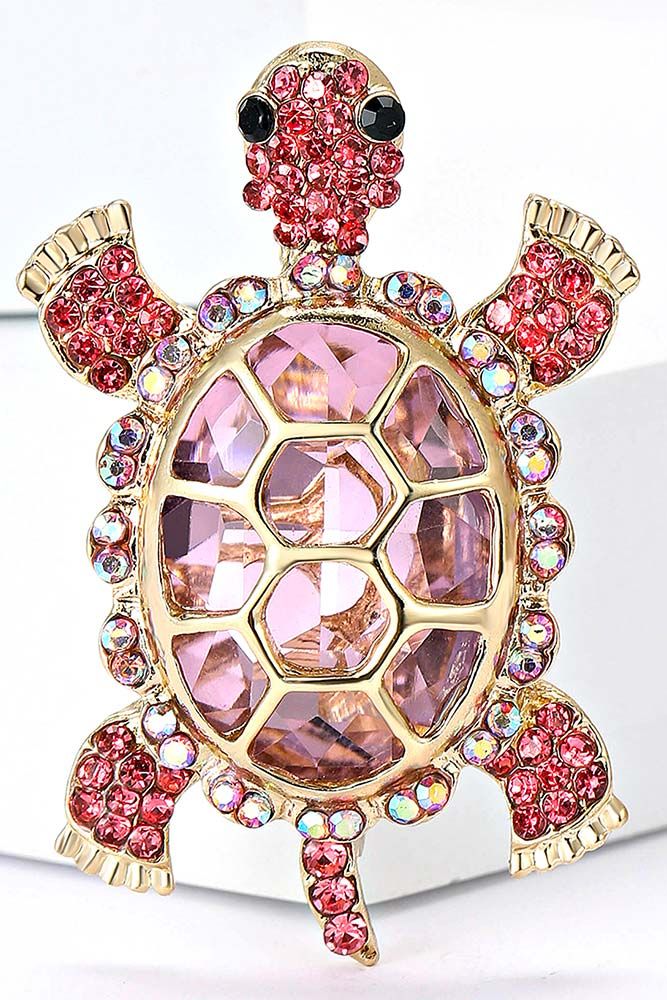 Брошь в виде черепахи Rada