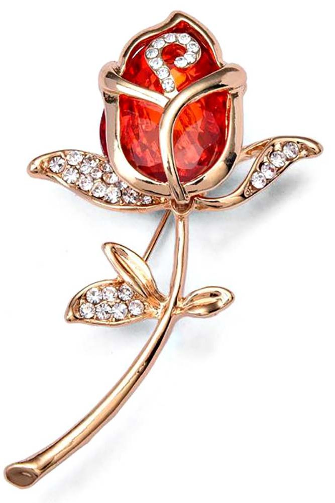 Брошь в виде цветка Rada