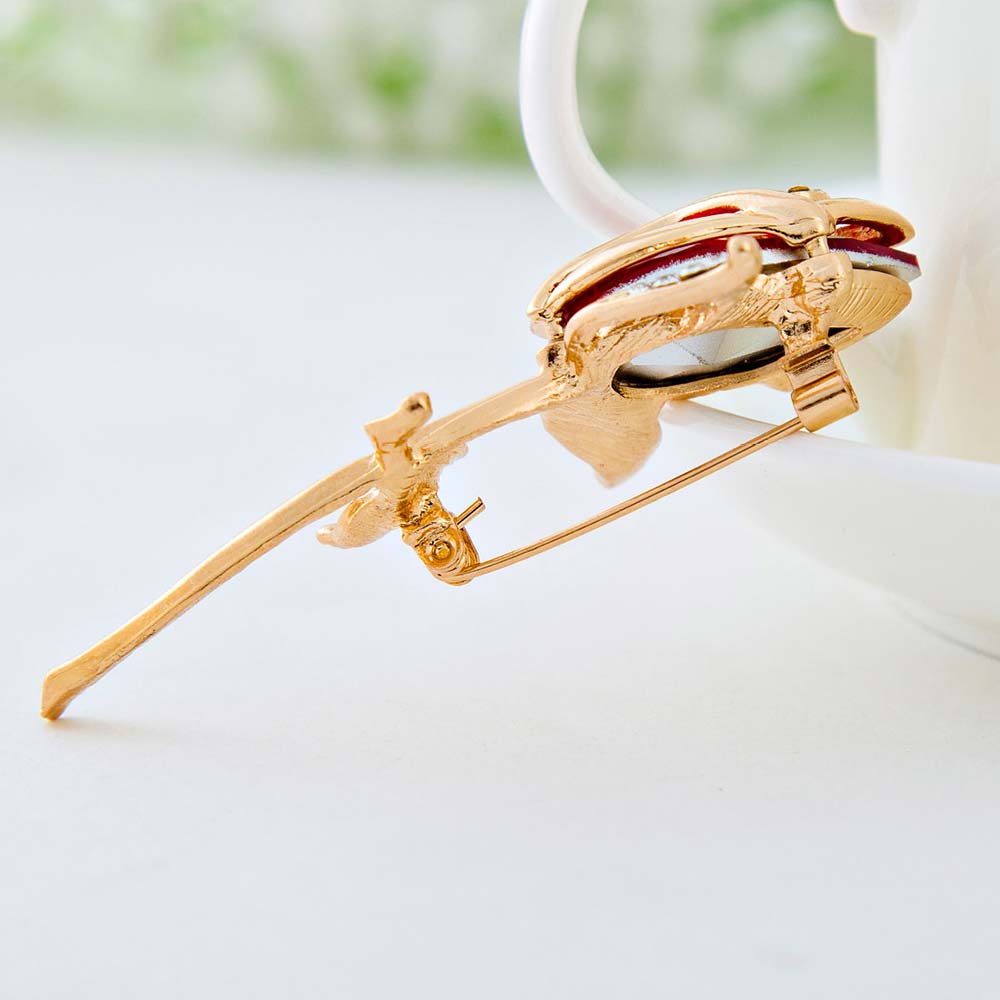 Брошь в виде цветка Rada(фото2)