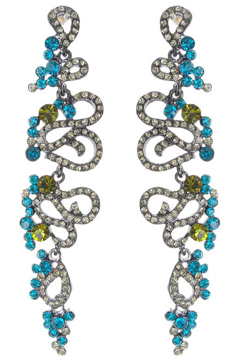 Красивые длинные серьги Rada