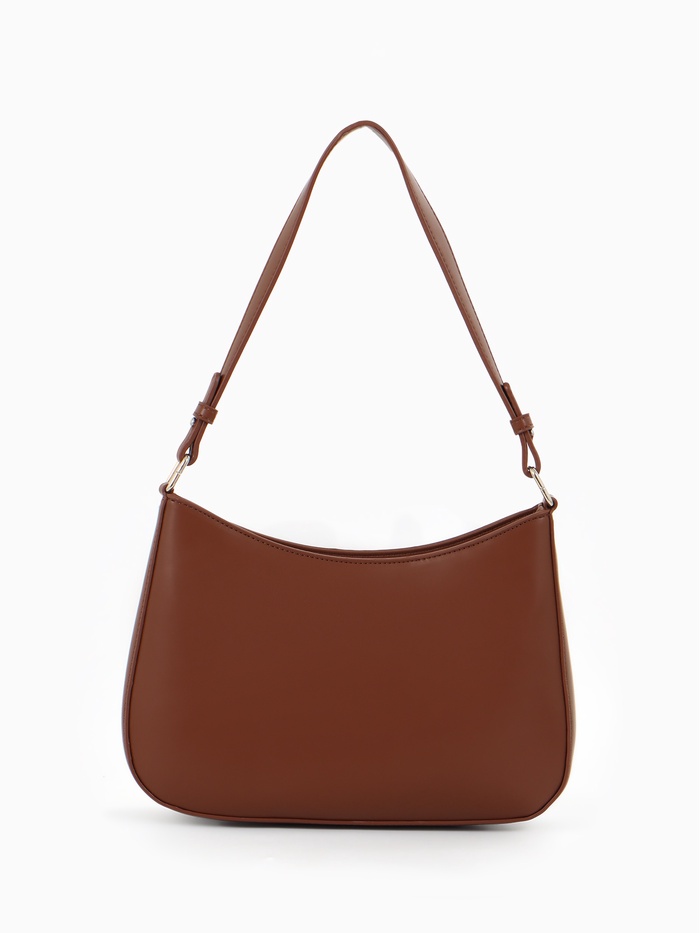 Сумка женская багет на молнии коричневого цвета Textura(фото5)