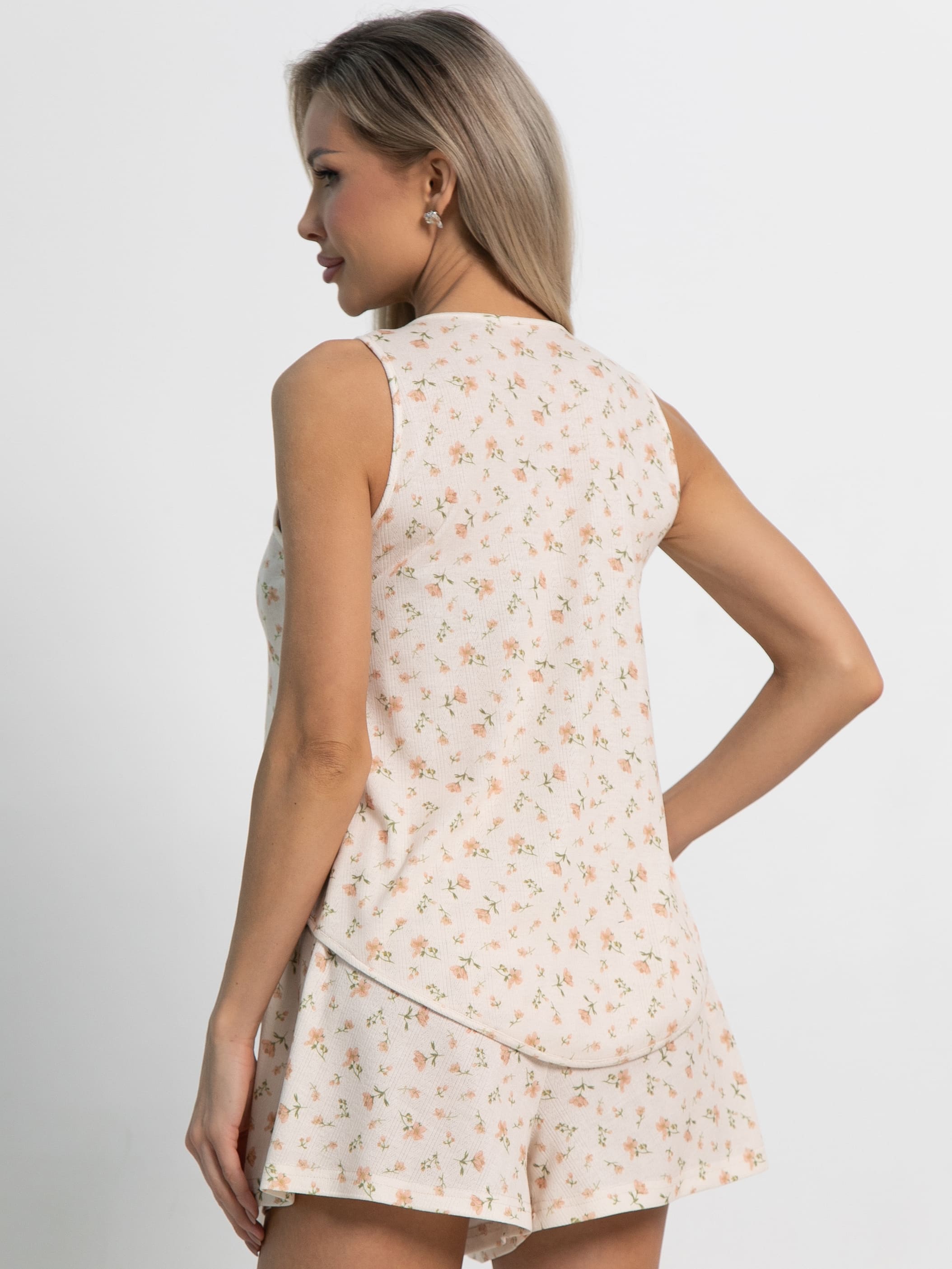 Пижама трикотажная с шортами LT collection(фото12)