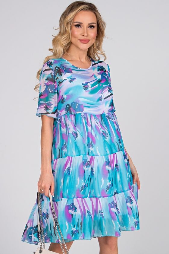 Оригинальное лёгкое платье Элис №10 Valentina