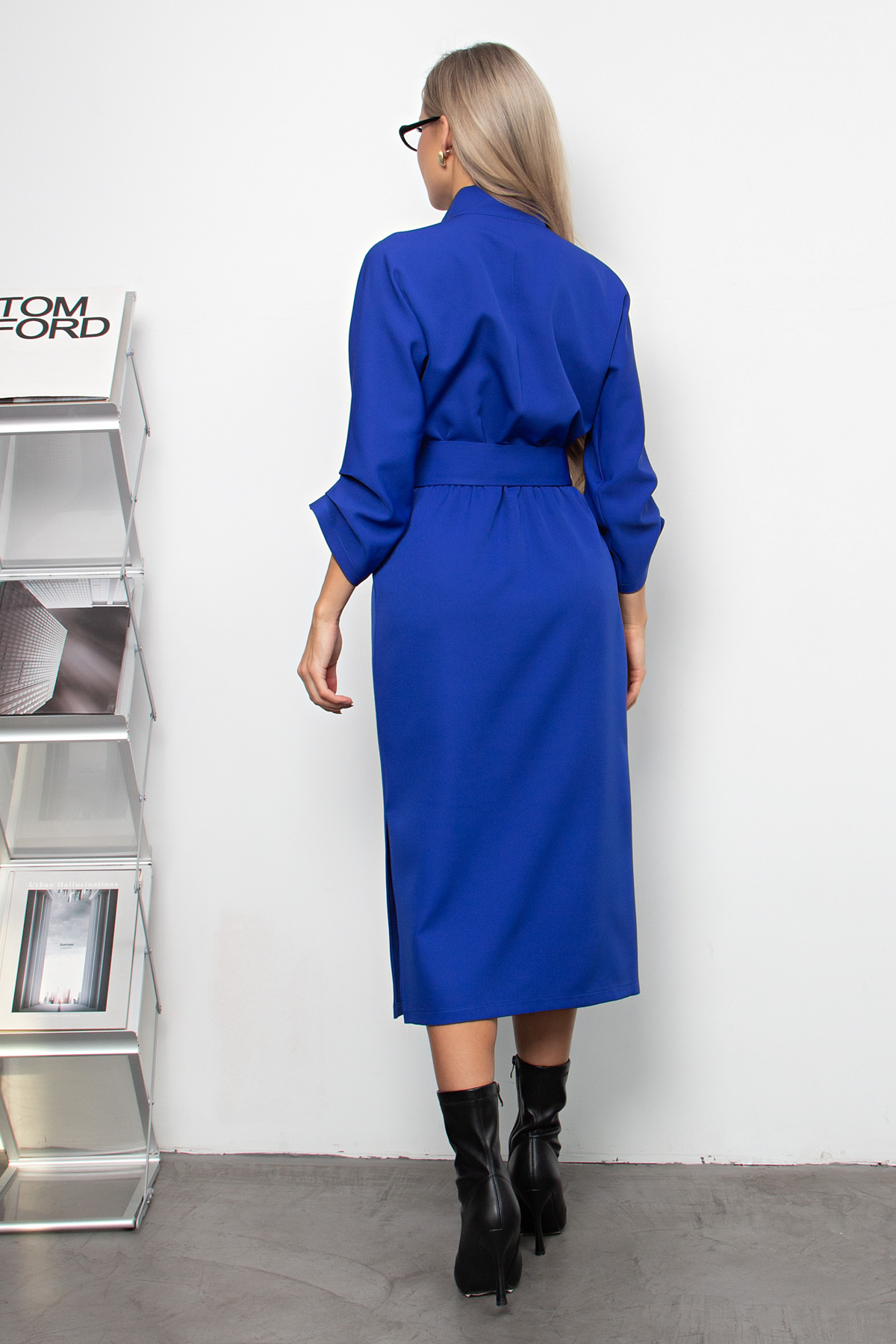 Платье миди в деловом стиле Новелла №1 Valentina(фото8)