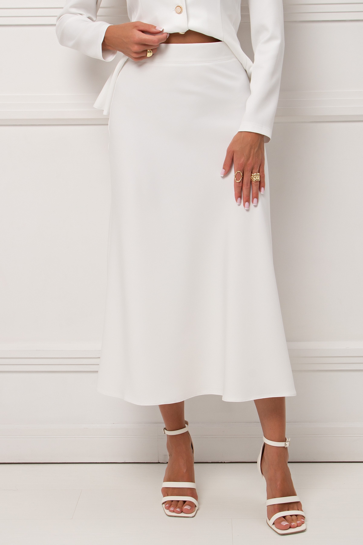 Юбка длинная расклёшенная Анжелика 80 см №11 Valentina(фото5)