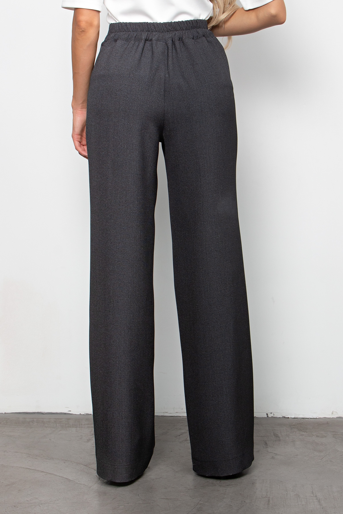 Брюки серые с карманами Дэни №9 Valentina(фото6)