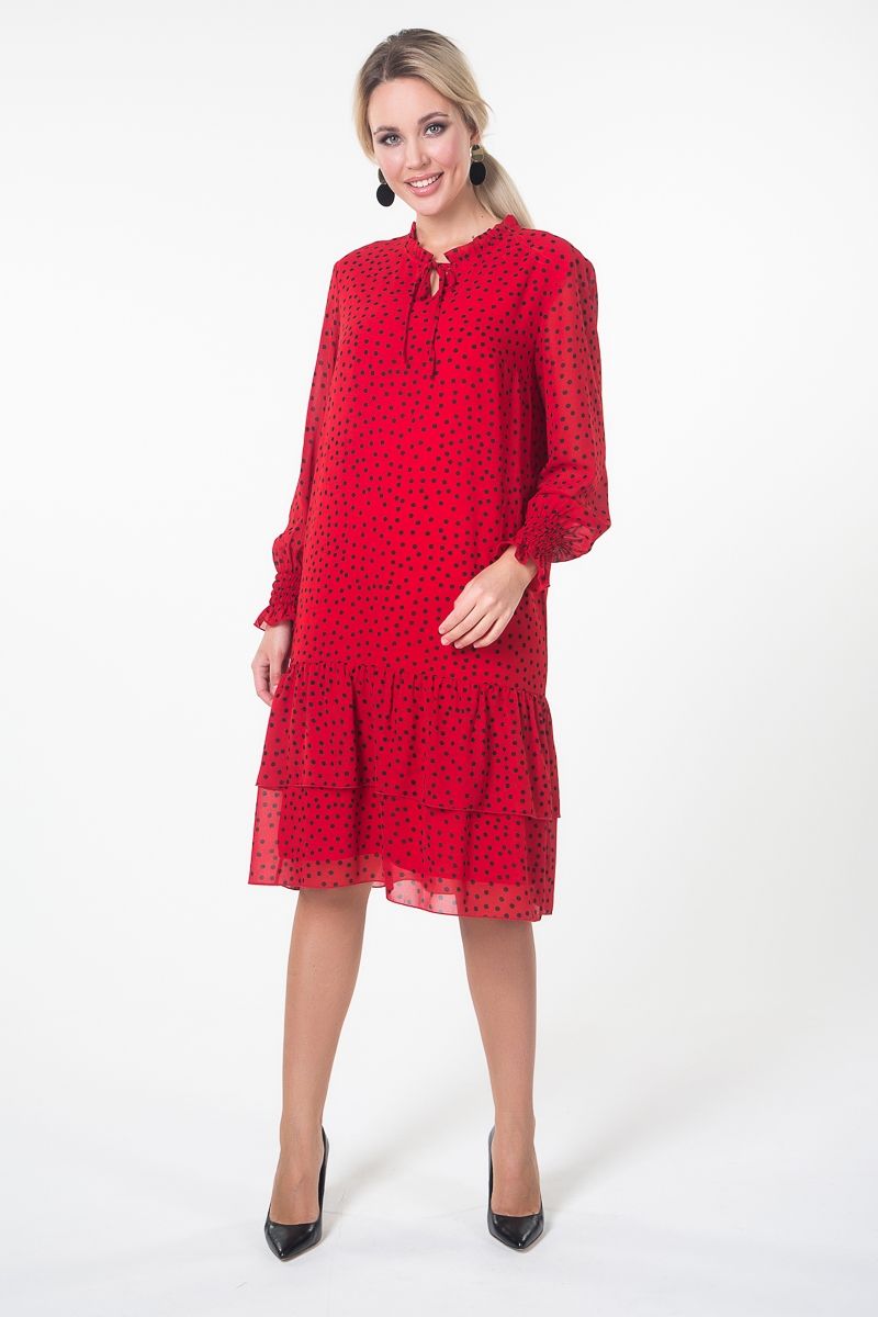 Эффектное воздушное платье Аделина №1 Valentina(фото3)