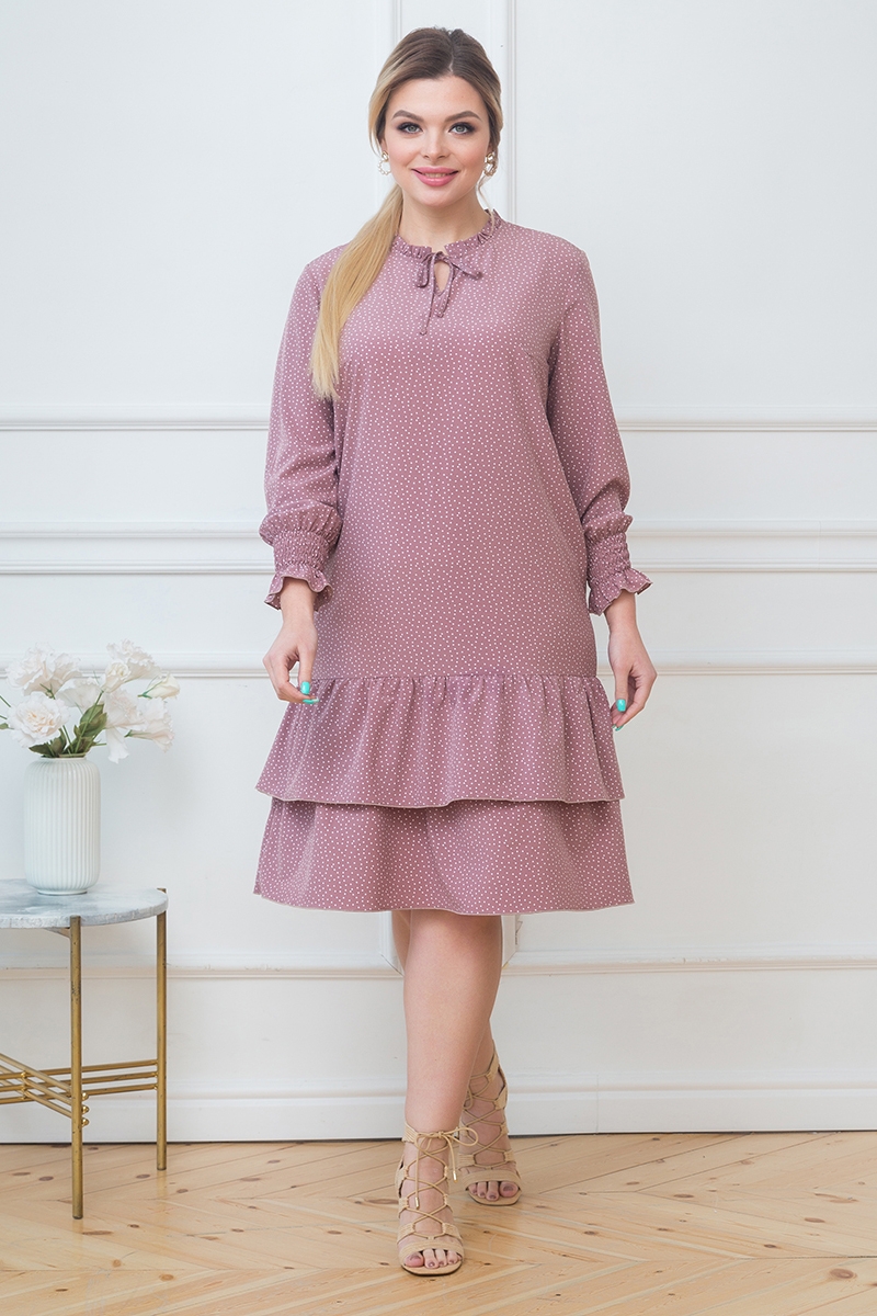 Модное красивое платье Аделина №3 Valentina(фото3)