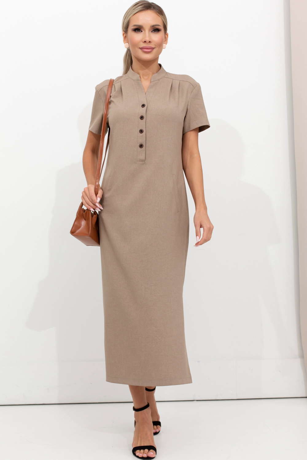 Однотонное женское платье Нина №1 Valentina